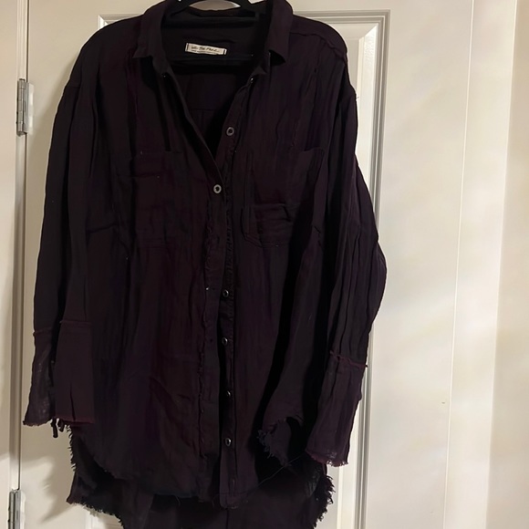 Free People Venice Buttonup Shirt - Picture 1 of 6